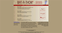 Desktop Screenshot of bat-a-thon.com